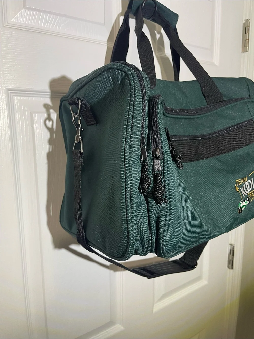 Team Kool Vintage 90’s Green Indy Racecar Green Duffle Bag EUC